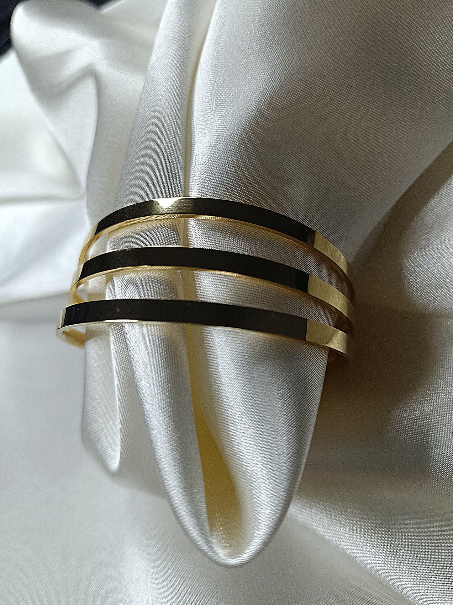 Üçlü Kesme Ajda Model Gold Bilezik
