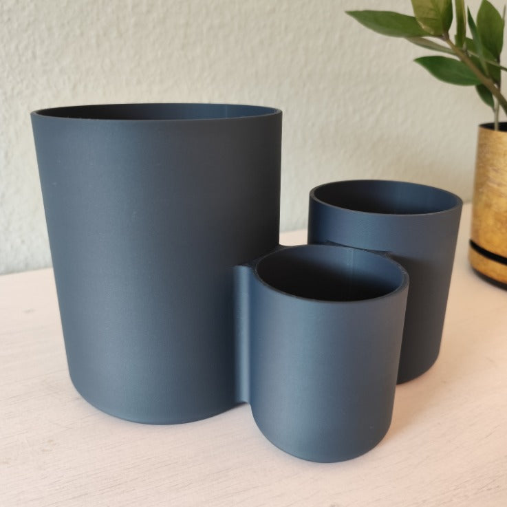 Minimalist 3 Bölmeli Çok Amaçlı Organizer ve Mutfak Kaşıklığı