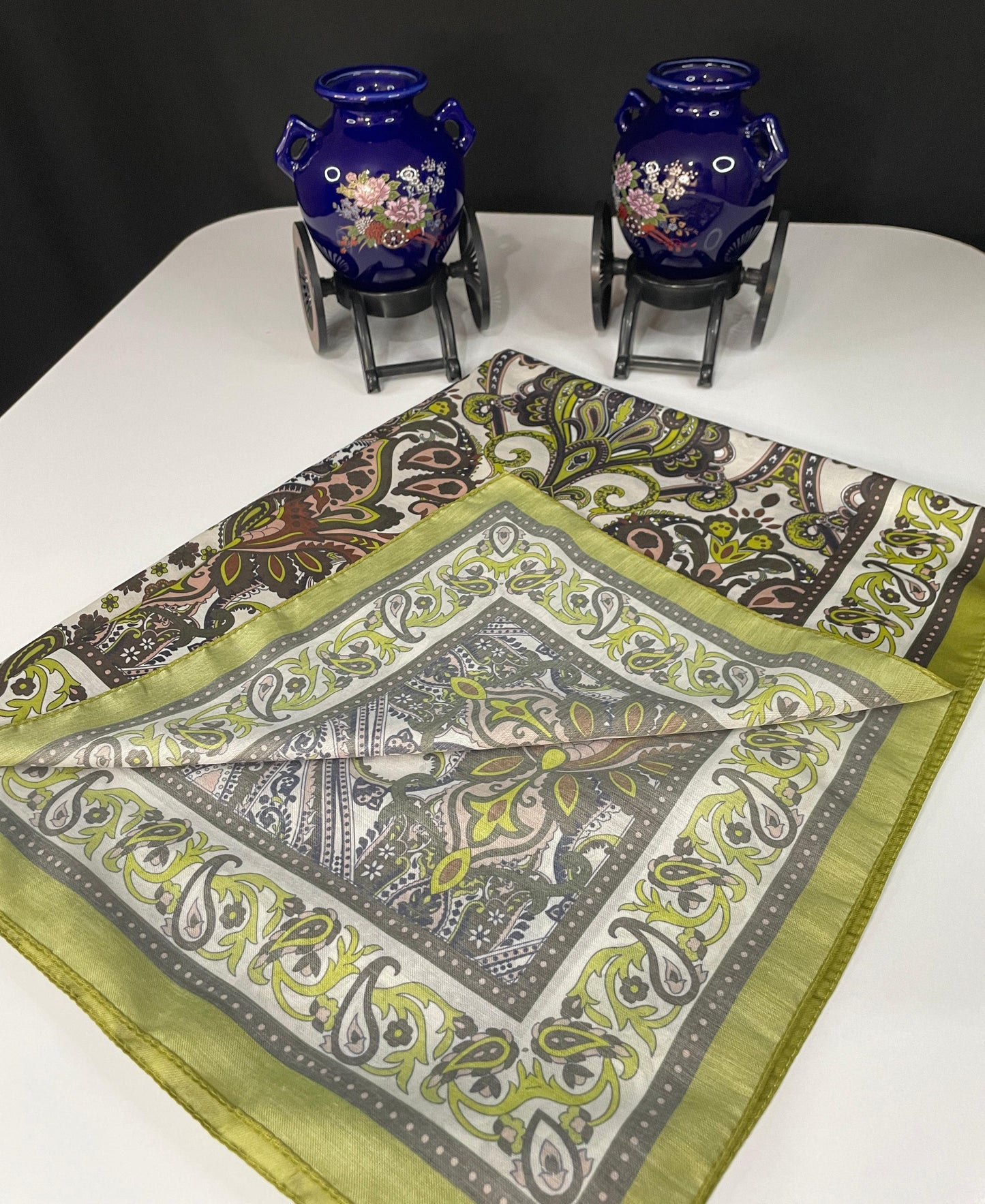 Yeşil Ada - Pamuklu Soft Şal