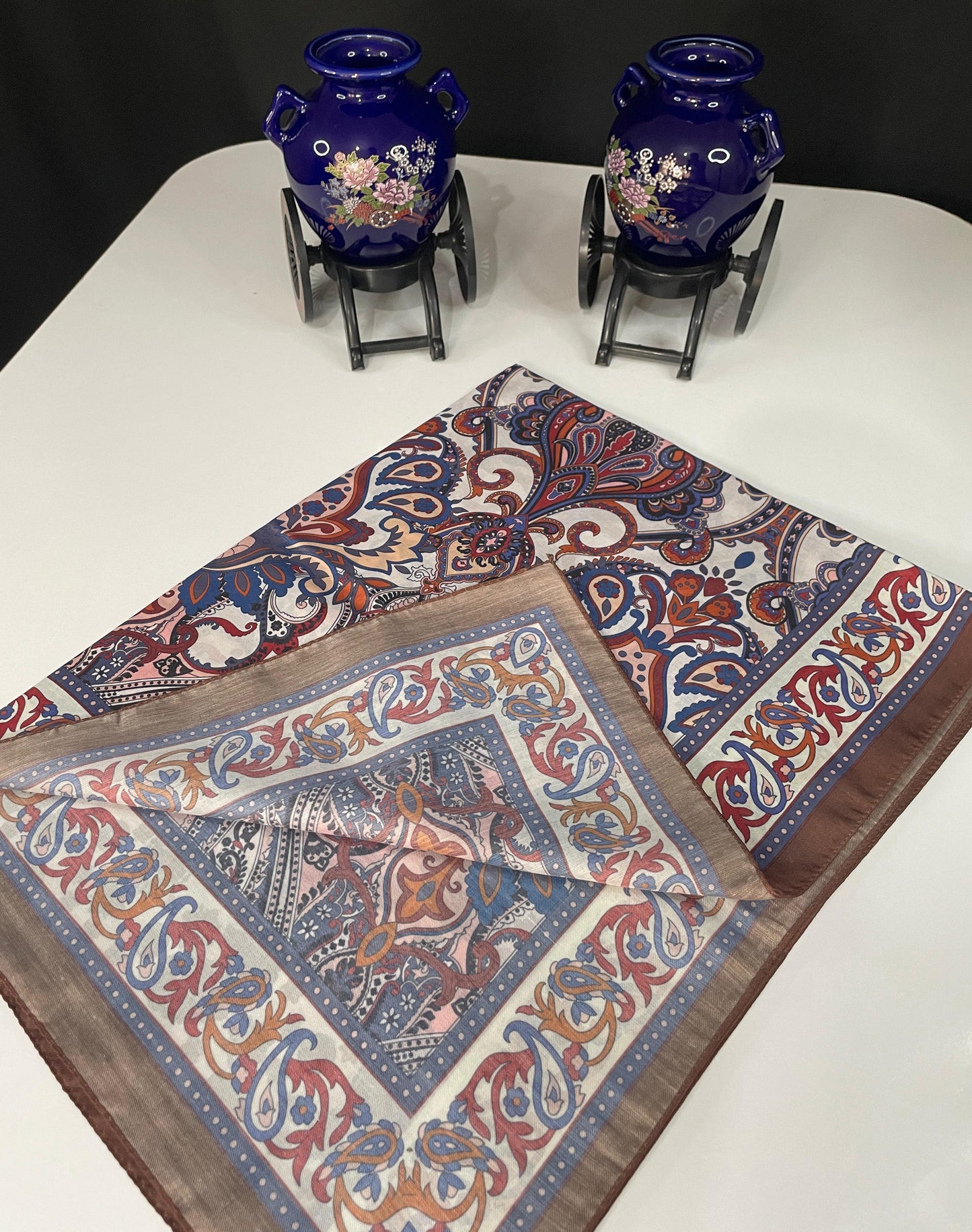 Kahvem - Pamuklu Soft Şal