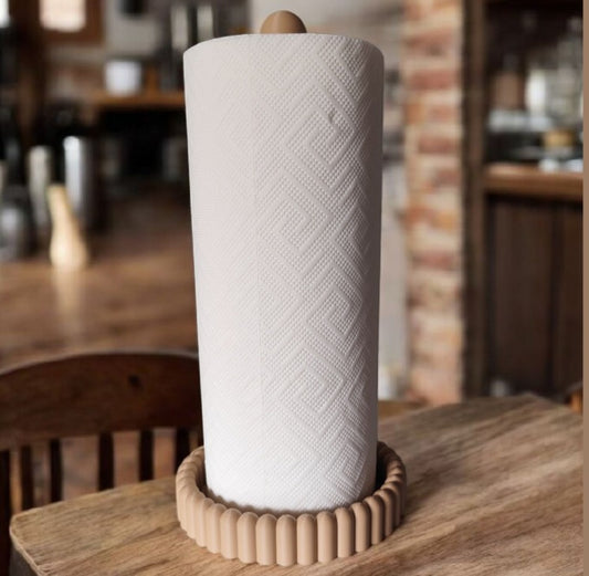 Minimalist Oluklu Tasarım Modern Kağıt Havluluk Standı
